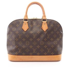 Bolsa Louis Vuitton Alma PM Monogram Marrom Monograma