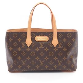 Bolsa Louis Vuitton Wilshire PM Marrom Monograma