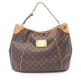 Borsa a tracolla Louis Vuitton Galliera GM Monogram Marrone