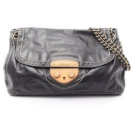 Borsa a Spalla Prada VITELLO SHINE Nero