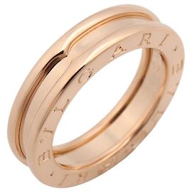 Bulgari Anel de banda BVLGARI B-zero1 em ouro rosa 18K Dourado