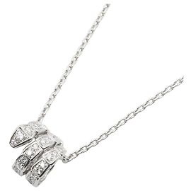Colar Bulgari BVLGARI Serpenti Viper Diamond Branco Outro