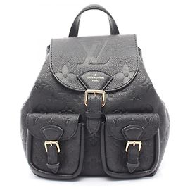 Louis Vuitton Monogram Empreinte Black Backpack Black