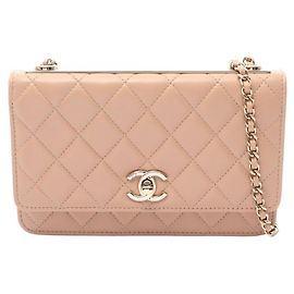Borsa a Spalla Chanel Trendy CC Beige