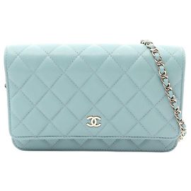 Chanel Matelassé Handtasche/Schultertasche Grün Grün