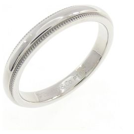Tiffany & Co. Milgrain Platinum Band Ring Other