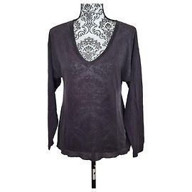 Seide-Leinen-Pullover Comptoir des Cotonniers Anthrazitgrau