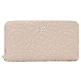 Chanel Light Pink Long Wallet Pink