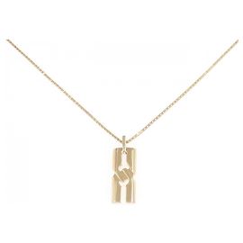 Colar Infinity Gucci em ouro rosa Dourado