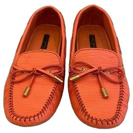 Mocasines mujer Louis Vuitton naranja Naranja