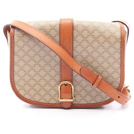 Céline Borsa a Spalla Celine Triomphe Marrone Beige