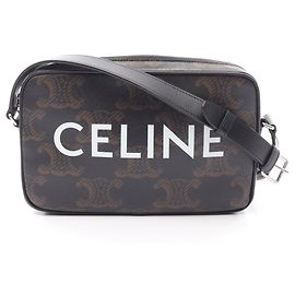 Céline Bolso Messenger Triomphe Medium Celine Negro