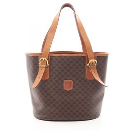 Céline Sac cabas Celine Macadam Marron