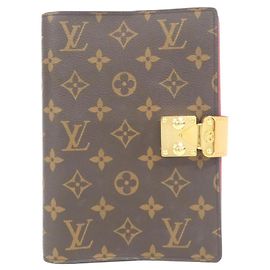 Louis Vuitton Monogram Couverture Carnet Paul Organizer Marrone Monogramma
