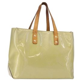 LOUIS VUITTON Sac à main Monogram Vernis Reade PM Gris M91145 LV Auth gh2114 Gris