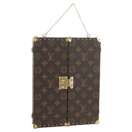 LOUIS VUITTON Monogram Home Mirror Trunk GI0554 LV Auth 181660SM Monogram