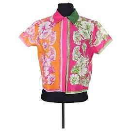 Camicia Farm Rio multicolore in cotone XS Multicolore