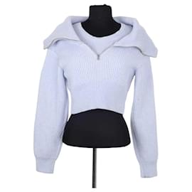 Jacquemus Blauer Pullover Blau