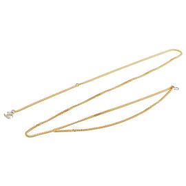 Chanel Coco Mark Vintage Chain Belt Golden
