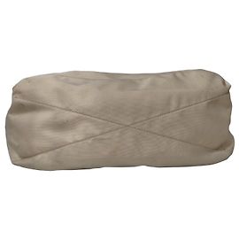 Lancel Bolsa Hobo Nylon Bege Bege