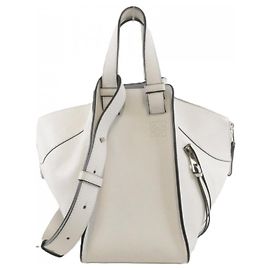 Bolsa de Ombro Loewe Hammock Small Branco