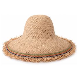 Autre Marque LD Carey NY Oversized Stroh-Sonnenhut Andere Stroh