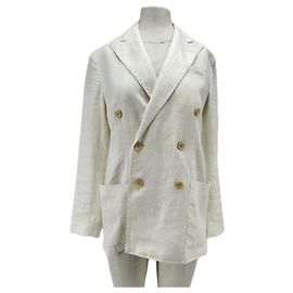 Polo Ralph Lauren Linen Blazer Beige Beige