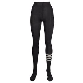 Thom Browne Collant neri in lana Nero