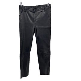 Drome Black Leather Pants Black