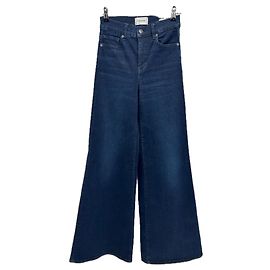 Vaqueros de cintura alta azul oscuro Frame Denim Azul