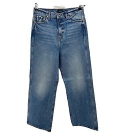 Khaite Blue Cotton Jeans Size 26 Blue