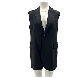 Giacca in lino nera Frame Denim S Nero
