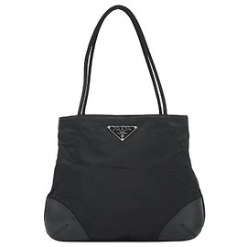 Prada Borsa tote in nylon nero Nero