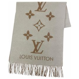 Chal de cachemira Louis Vuitton 2025 Reykjavik Beige
