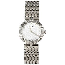 Christian Dior D68-100 Quarzuhr aus Edelstahl Andere