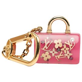 Portachiavi e charm per borsa Louis Vuitton Pink Resin Speedy Inclusion Altro