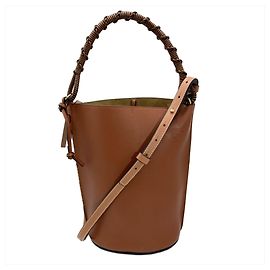 Borsa a tracolla a secchiello Loewe Gate Marrone