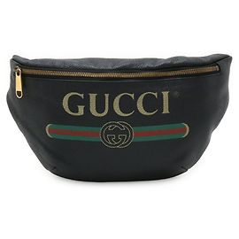 Borsa a tracolla Gucci Print Sherry Line Nero Rosso Verde
