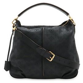 Borsa Louis Vuitton Mahina Selene PM in Noir Nero