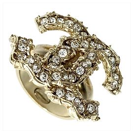 Chanel Coco Mark Strass-Ring Andere