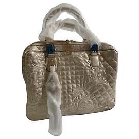 Sac cabas matelassé Versace Medusa Doré