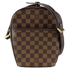 Louis Vuitton Damier Ipanema PM Schultertasche Damier ebene