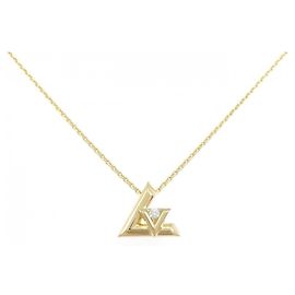 Colar Louis Vuitton Vault One PM Dourado