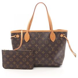 Sac cabas Louis Vuitton Neverfull PM Monogram Marron