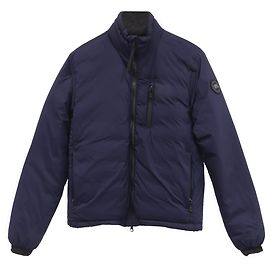 Canada Goose Down Lodge Jacke in Navy Polyamid Blau Marineblau
