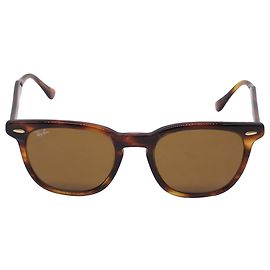 Ray-Ban Hawkeye Wayfarer-Frame Sunglasses in Brown Acetate Brown Red