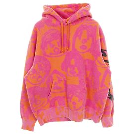 Supreme Supreme × Yohji Yamamoto Cotton Hoodie Pink Orange