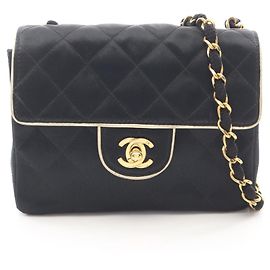 Borsa a Spalla Chanel Mini Matelassé Nero