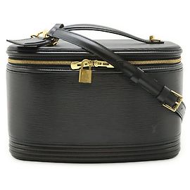 Bolsa Louis Vuitton Epi Nice em Noir Preto