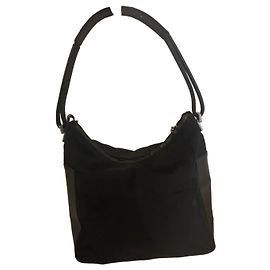 Gucci Soho Nylon Handtasche Schwarz